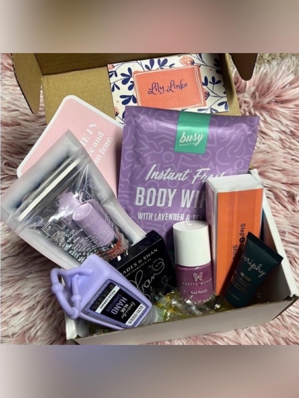 Lily Linko - 8 piece Mystery box - Affirmation - Self care - Gift box - NWT